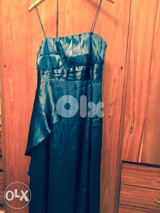Blue Dress فستان سهرة او عرس 4