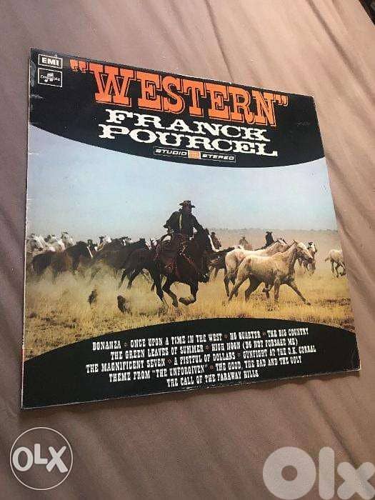 western franck pourcel vinyl lp 0