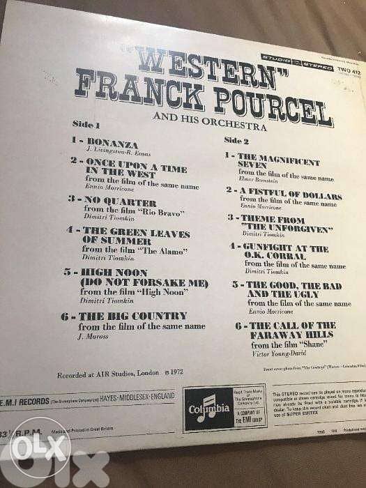 western franck pourcel vinyl lp 1
