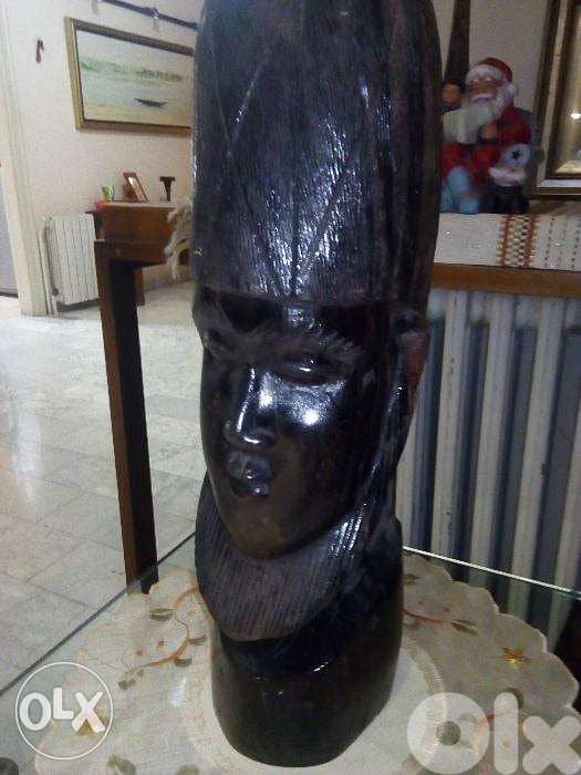 African head statue 0