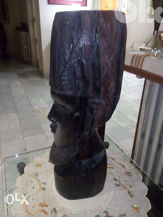 African head statue 1