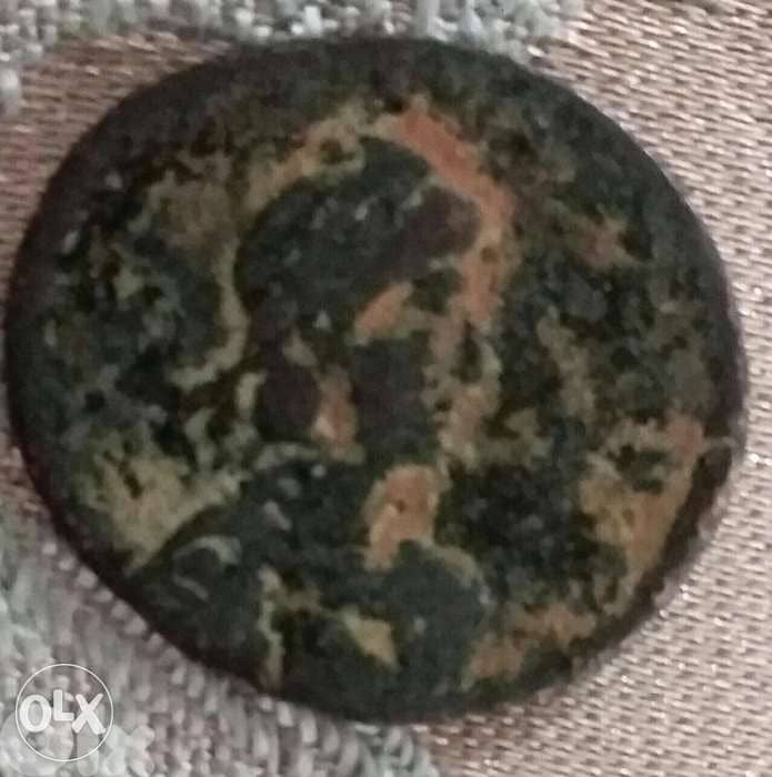 Roman Eastern Empire Bronze Coin for Emperor Justanian year 518 A. D 0