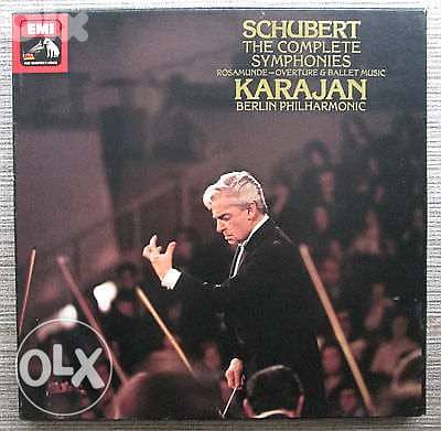 Schubert The Complete Symphonies 5 vinyls box set 0