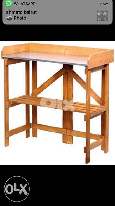 Outdoor garden table 0