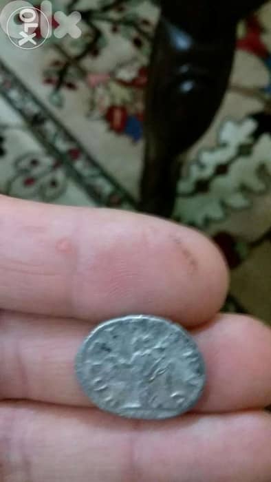 Ancient Silver Denarius Coin for Emperor Trebonianius Gallus year 251 2