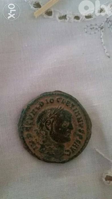 Roma Coin for Emperor Diocletian year 285 Ad 0