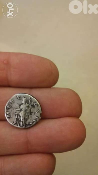 Ancient Roman Silver Coin for Emperor Trajan year 98 AD 1