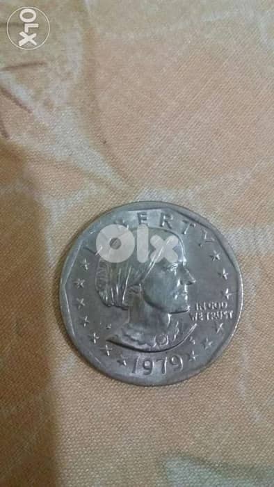 USA Memorial One Dollar for Suzane Anthony year 1979 0