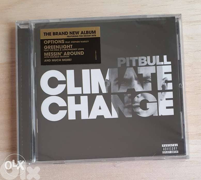PITBULL Climate Change Music CD. 0