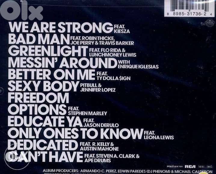 PITBULL Climate Change Music CD. 1