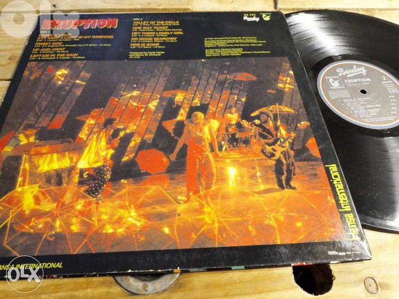 eruption -leave a light - including one way ticket vinyl 1