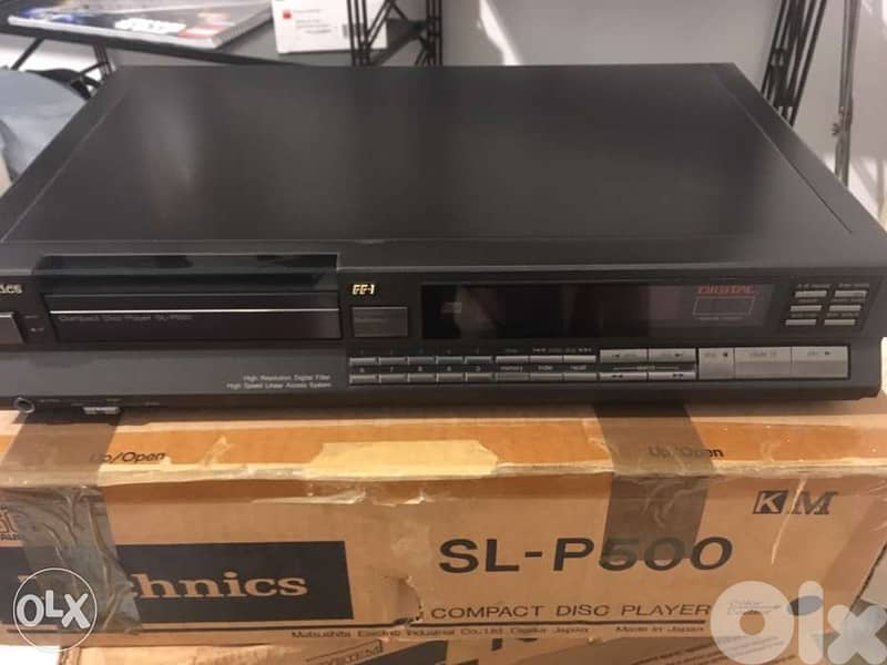 CD Player Technics SLP 500 vintage excellent sound 0
