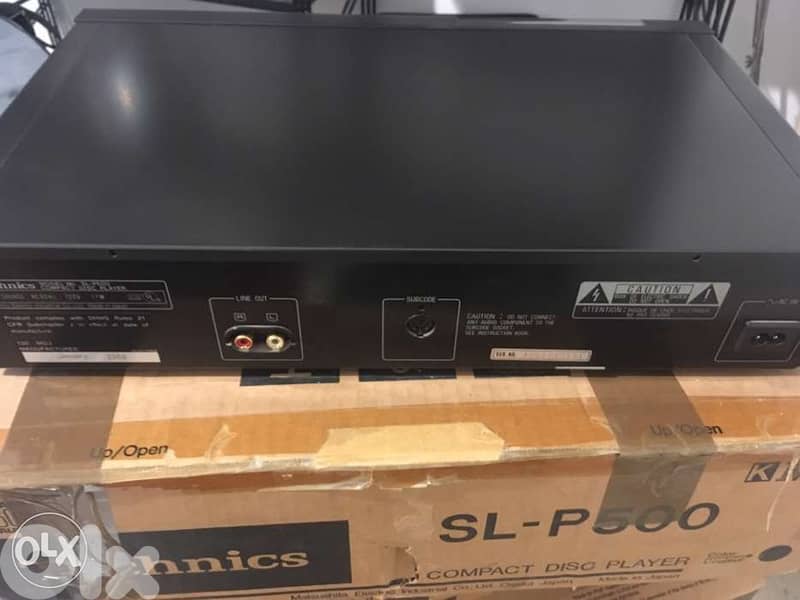 CD Player Technics SLP 500 vintage excellent sound 1