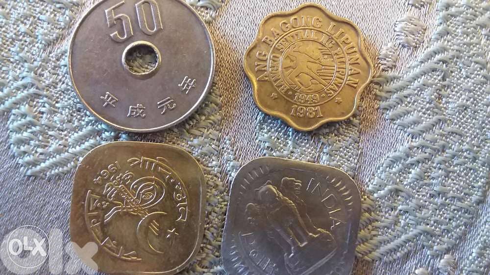 Indian,Pakistan, Philipenes, Japan and all world Coin 1