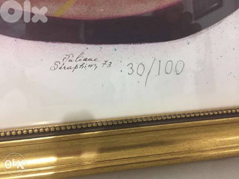 pair of Juliana seraphim paintings 4