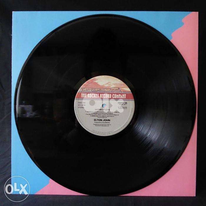 elton john "victim of love" vinyl 1