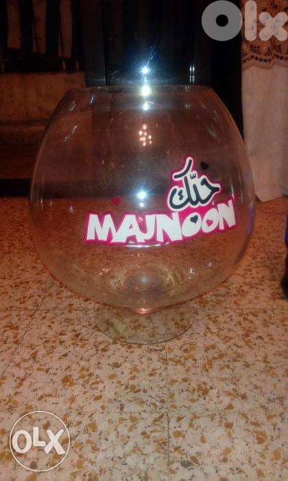 كاس زجاج كبير 0