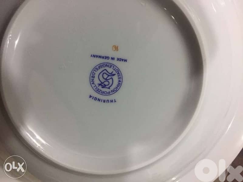 service porcelaine hand painted Germany 4