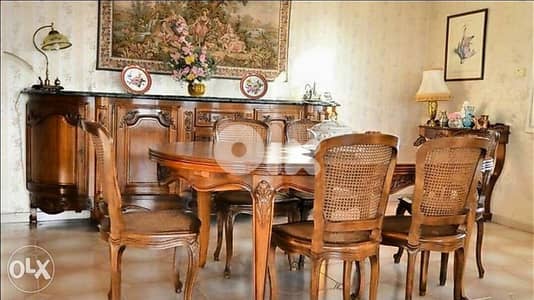 Dining table room طاولة سفرة غرفة سفرة لويس الخامس عشر مميزة ناعمة جدا