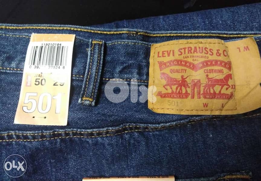 Levi's original. jeans BIG  sizes 2