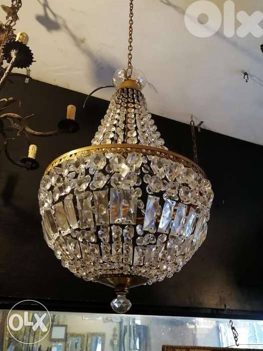 ترية ثرية كرستال تشيكي اصلي انتيك قديم سعر مغري تصفيه 0