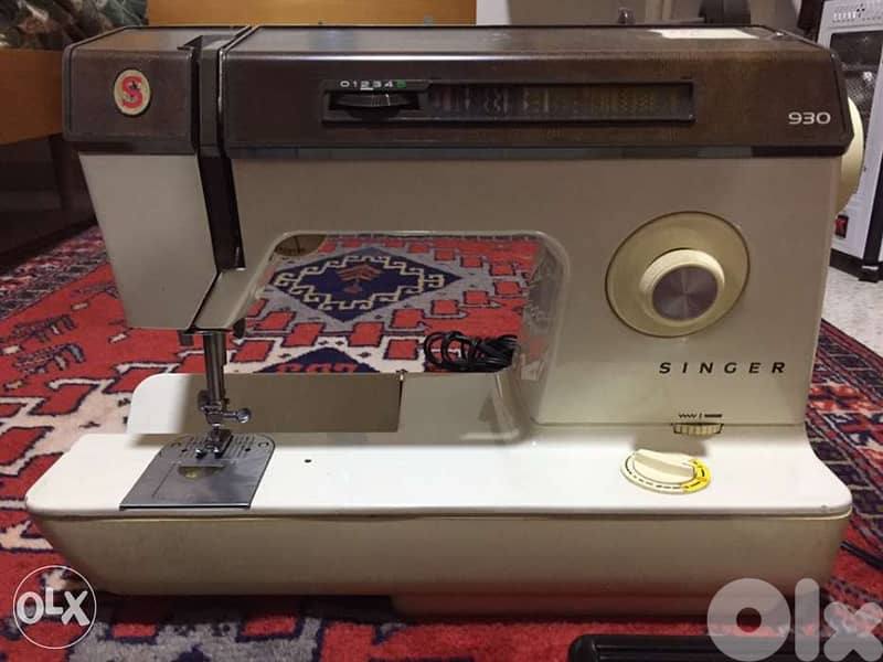 مكينة خياطة كهربائية Singer ممتازة 1
