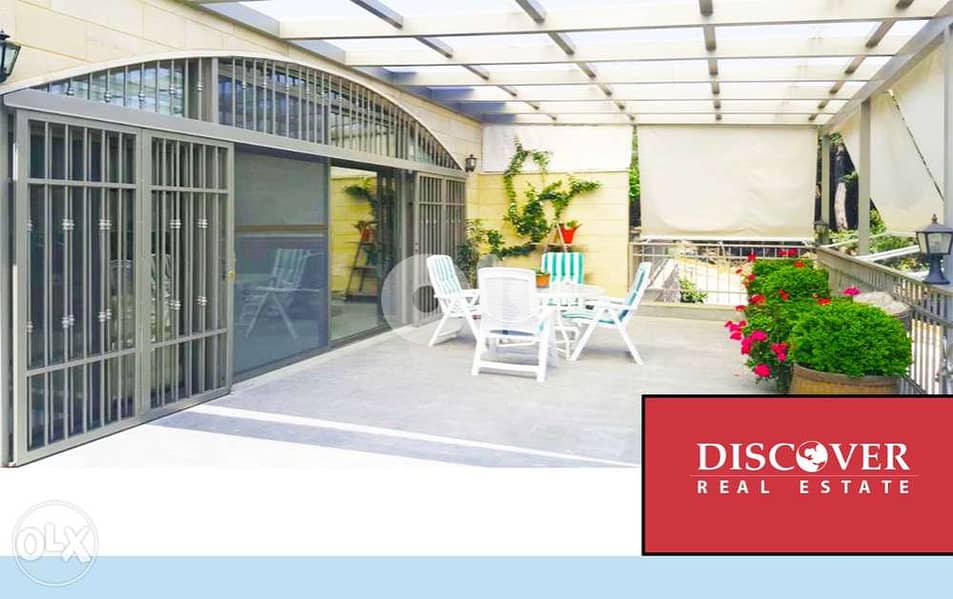 Modern Lifestyle & Perfect apartment With Terrace for sale in Baabdat 0