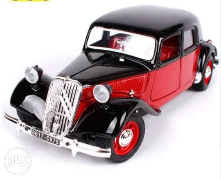 Citroën 15CV(1938) diecast car model 1:24 1