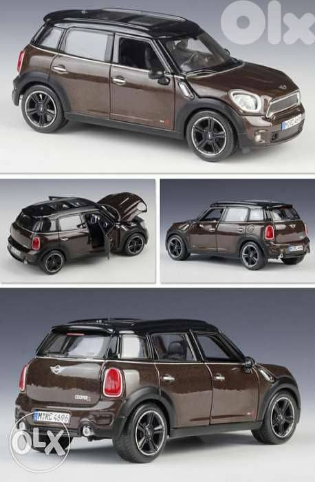 Mini Cooper Countryman diecast car model 1:24 4