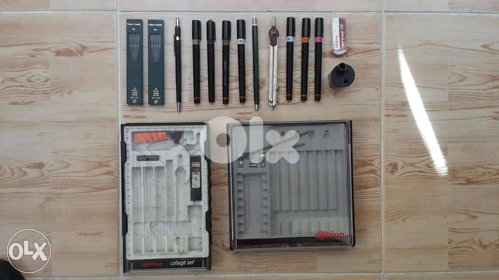 Rotring pen & interior architecture equipments 2