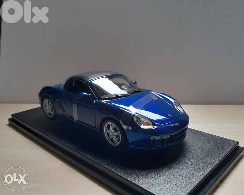 Porsche Boxster S diecast car model 1:18 4
