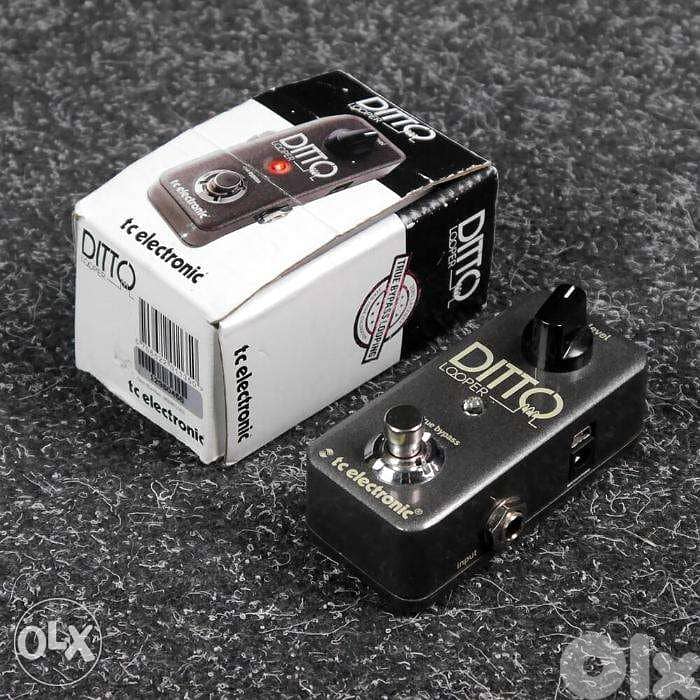 TC Electronic Ditto Looper Pedal,Compact looper pedal for guitar &Bass 6