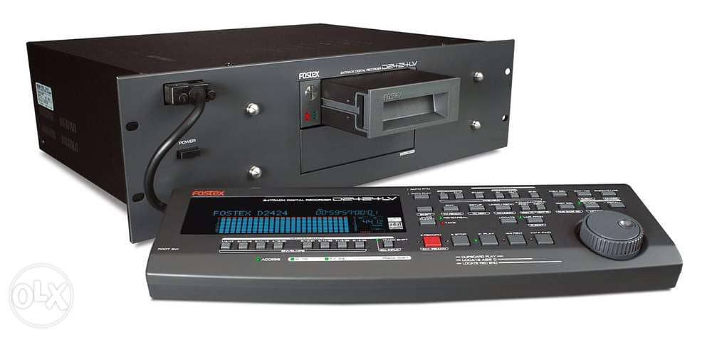Fostex DV2424LV 24 track hd recorder 1