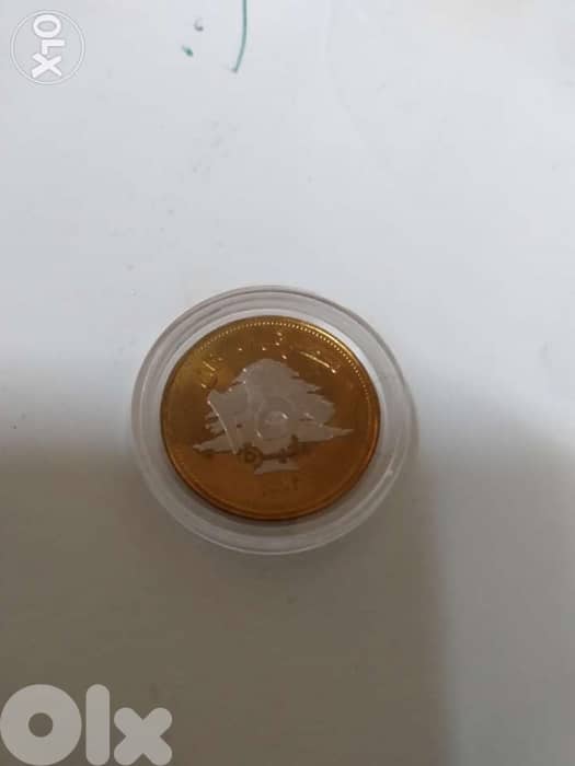 Lucky Coin 250 Lira Memorial BDL year 2012 0