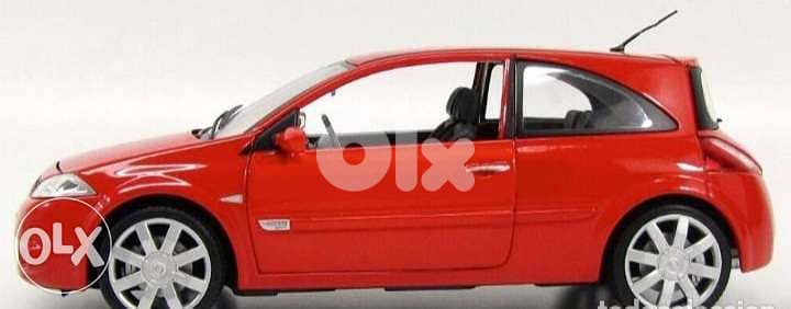 Renault Megane Sport diecast car model 1:18. 1