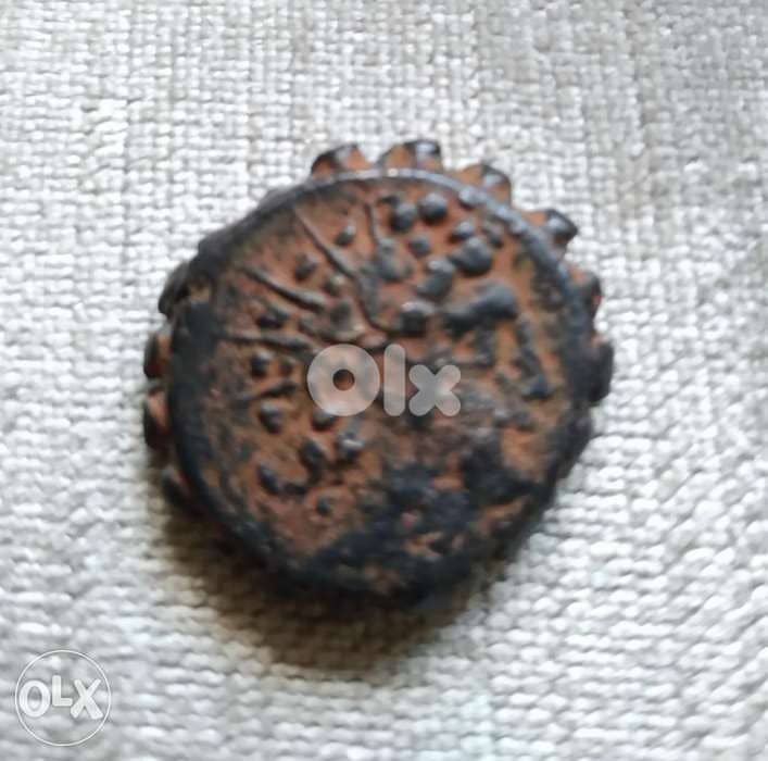 Ancient Greek Seleukid Bronze Coin for Antiochos VI Dyionsus 1