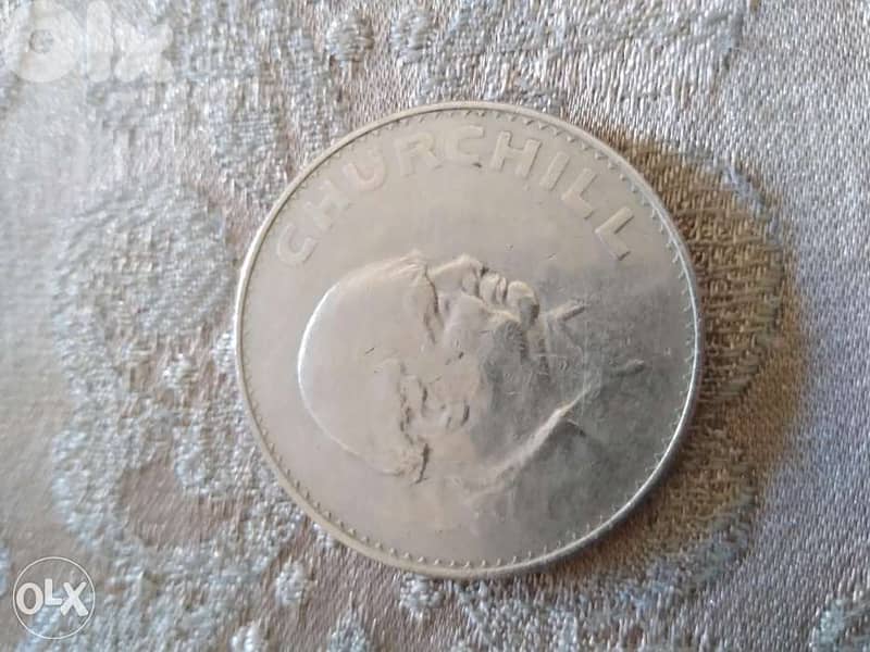 UK Mekorial Coin for Winston Churchil the WW2 leader 0