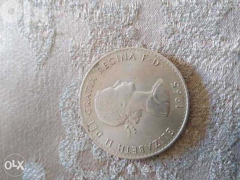 UK Mekorial Coin for Winston Churchil the WW2 leader 1