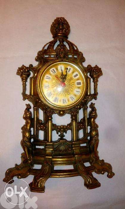 كادر ساعة نحاسي 45 سم metallic watch frame 45cm 0