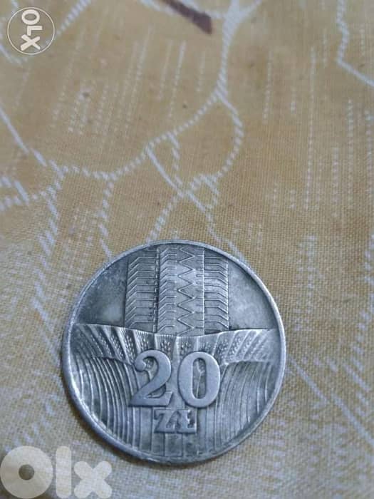 Poland Coin 20 Zlotey year 1973 1