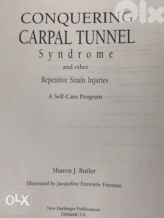 Carpel Tunnel Syndrome book 1