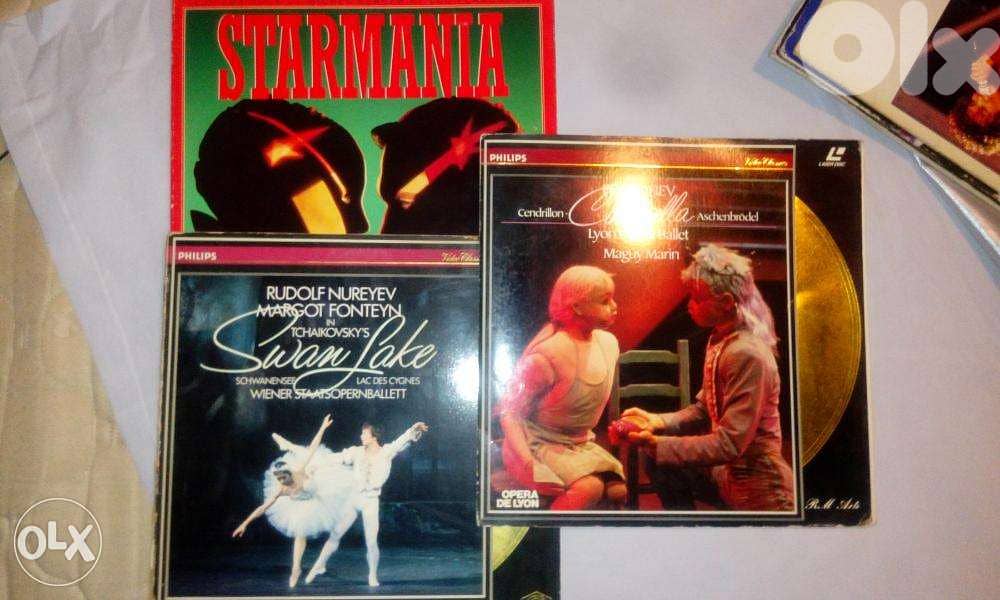 rare musical laser discs starting 6$ 1