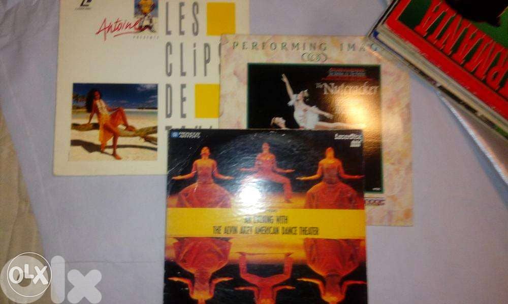 rare musical laser discs starting 6$ 2