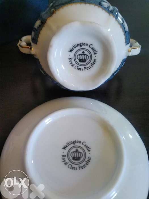 Vintage Sugar Bowl - Wellington Castle Royal - Class Porcelain 4
