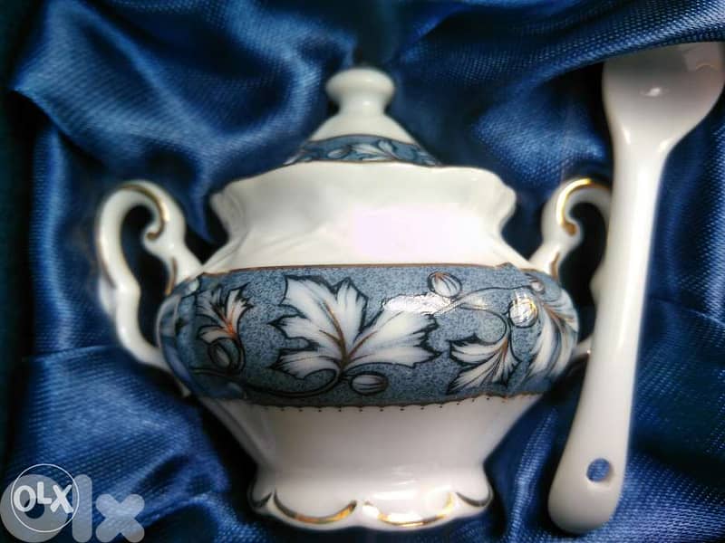 Vintage Sugar Bowl - Wellington Castle Royal - Class Porcelain 6