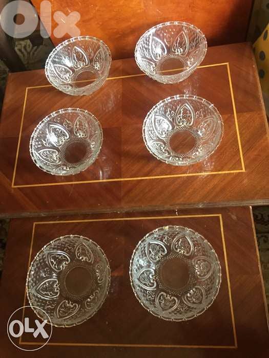 كاسات زجاج - Glass Bowls - 6 1