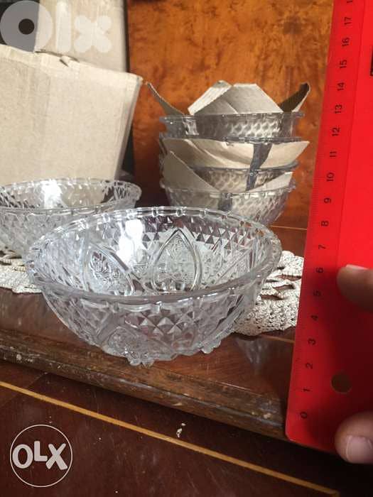كاسات زجاج - Glass Bowls - 6 3