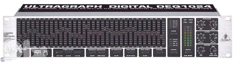 DEQ1024 equalized Professional