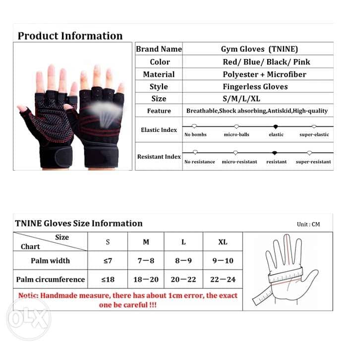 Weightlifting fitness gloves for 8$ 3