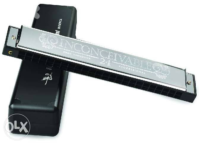 Brand New 24 Holes Inconceivable Harmonica Musical Instrument 0